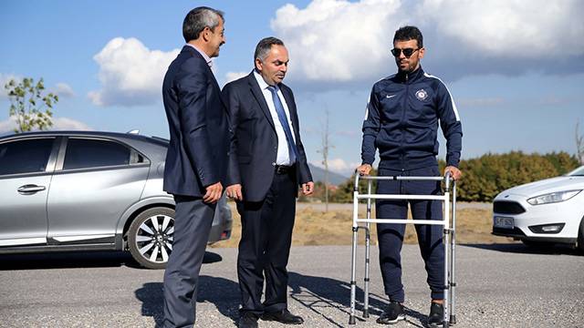 Kenan Sofuoğlu ismini taşıyan pistin yapımını inceledi