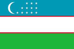 &Ouml;zbekistan bayrağı